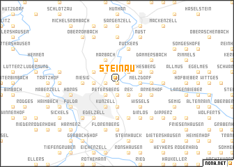 map of Steinau