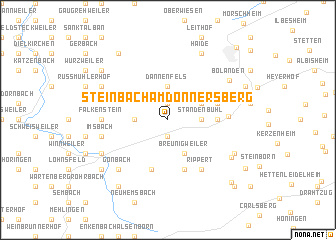 map of Steinbach am Donnersberg