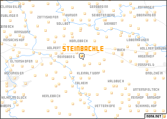 map of Steinbächle