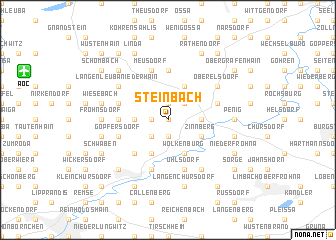 map of Steinbach