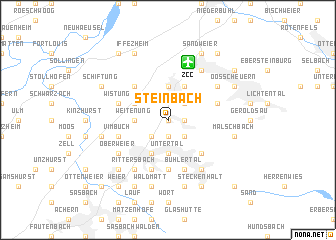 map of Steinbach