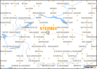 map of Steinbek