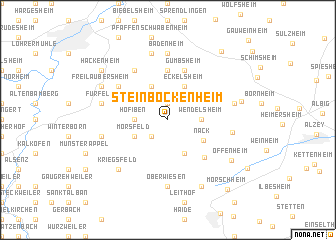 map of Stein-Bockenheim
