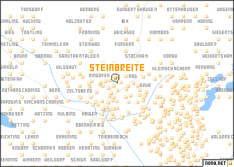 map of Steinbreite