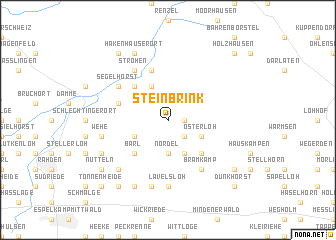 map of Steinbrink