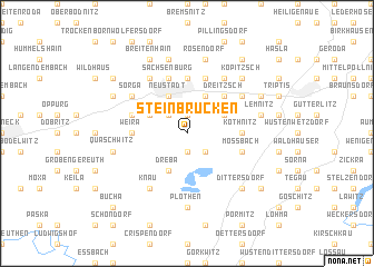 map of Steinbrücken