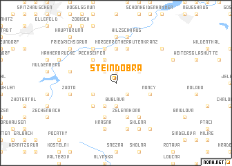 map of Steindöbra