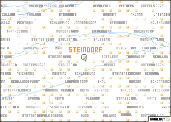 map of Steindorf