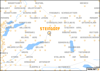 map of Steindorf