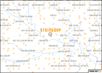 map of Steindorf