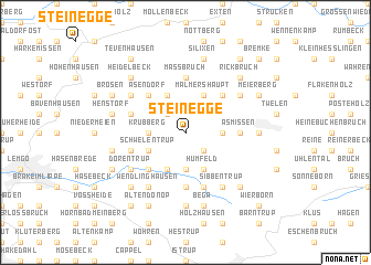 map of Steinegge