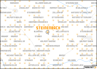 map of Steinenbach