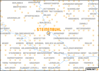 map of Steinenbühl