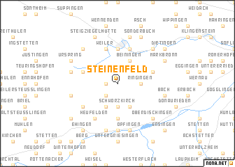 map of Steinenfeld