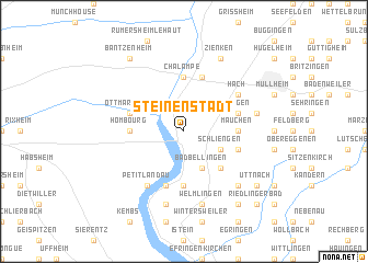 map of Steinenstadt
