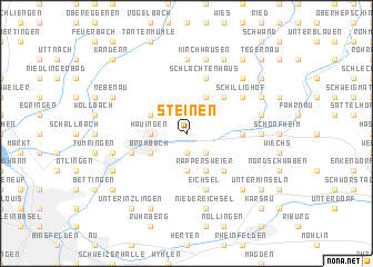 map of Steinen