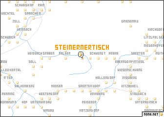 map of Steinerner Tisch