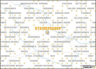map of Steinersdorf