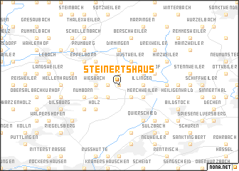 map of Steinertshaus