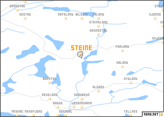 map of Steine