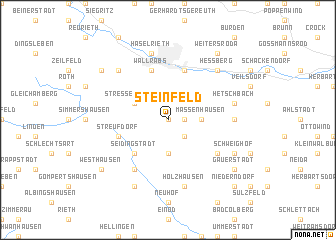 map of Steinfeld