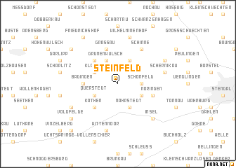 map of Steinfeld