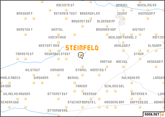 map of Steinfeld
