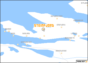 map of Steinfjord