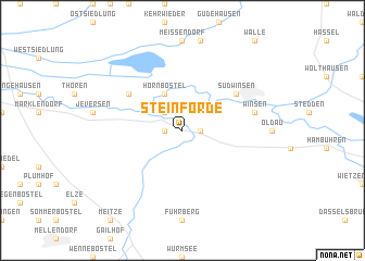 map of Steinförde