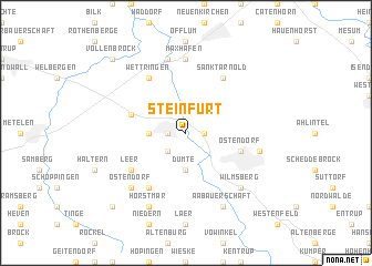 map of Steinfurt
