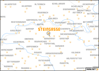 map of Steingasse