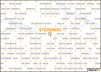 map of Steinhakel