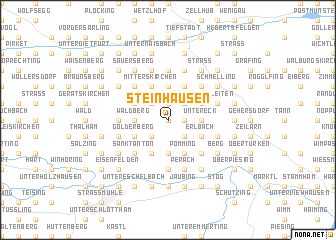 map of Steinhausen