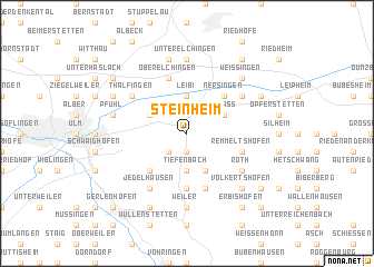 map of Steinheim