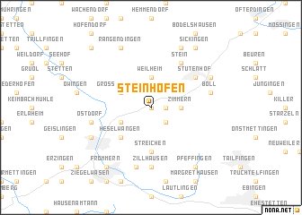 map of Steinhofen