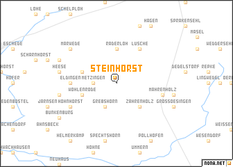 map of Steinhorst