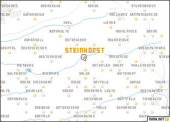 map of Steinhorst