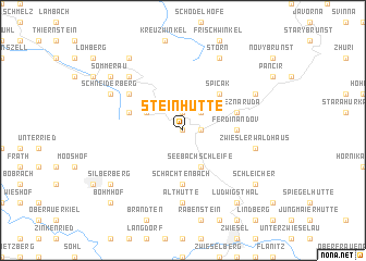 map of Steinhütte