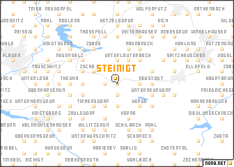 map of Steinigt