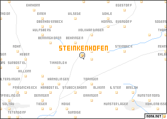 map of Steinkenhöfen