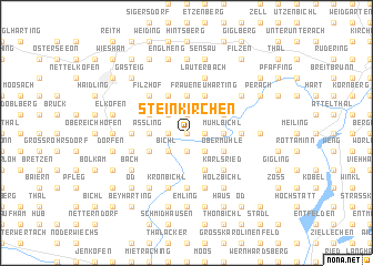 map of Steinkirchen