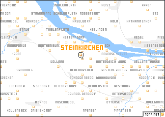 map of Steinkirchen