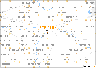 map of Steinlah