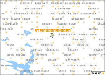 map of Steinmannshagen