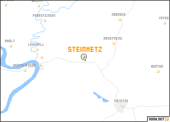 map of Steinmetz