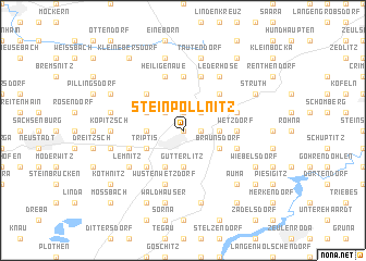 map of Steinpöllnitz