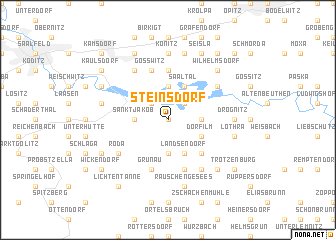 map of Steinsdorf