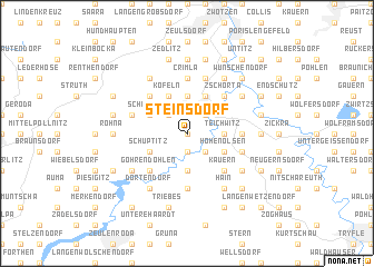 map of Steinsdorf