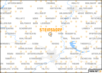 map of Steinsdorf