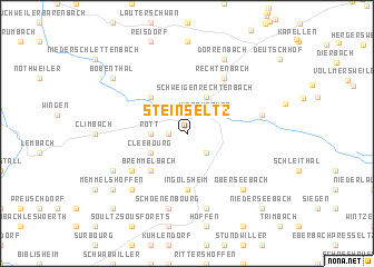 map of Steinseltz